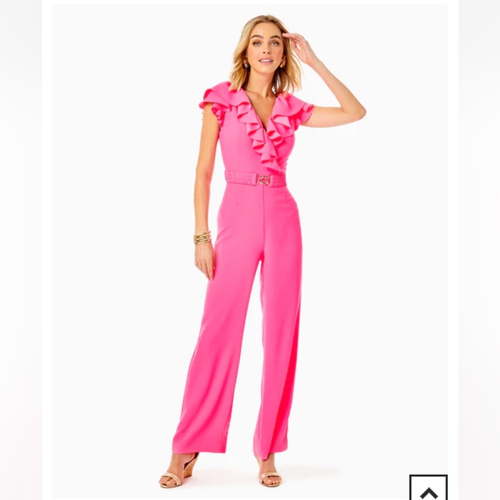 Lily Pulitzer Cassian Jumpsuit - Aura Pink SOLD OUT